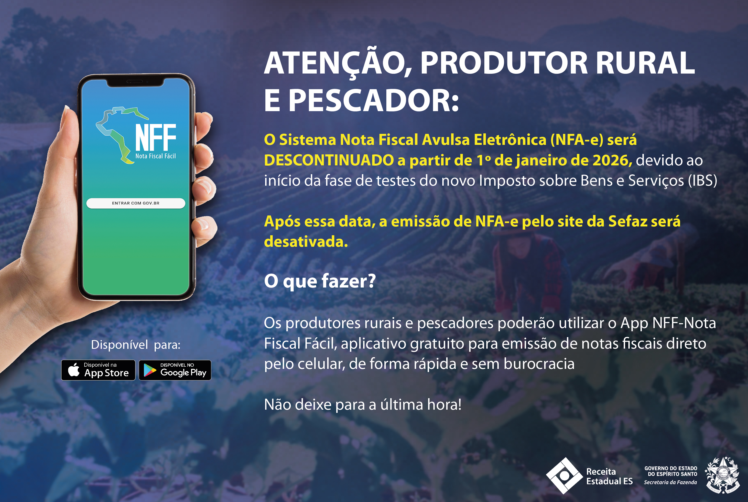 NFF - Aviso